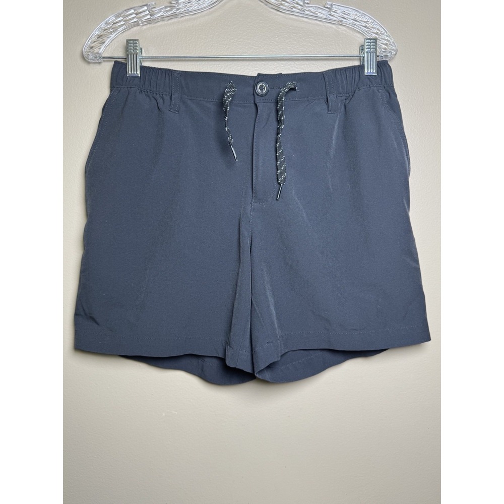 Chubbies Everywear Shorts Mens Medium Black 6 Inch Inseam Hybrid Performance
